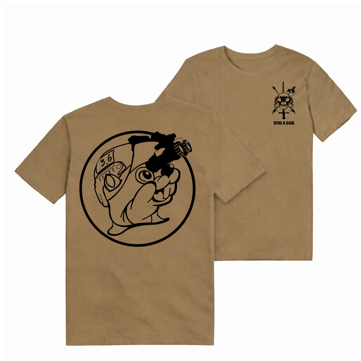ODA 5426 Buc-ee's Shirt (499 Tan)